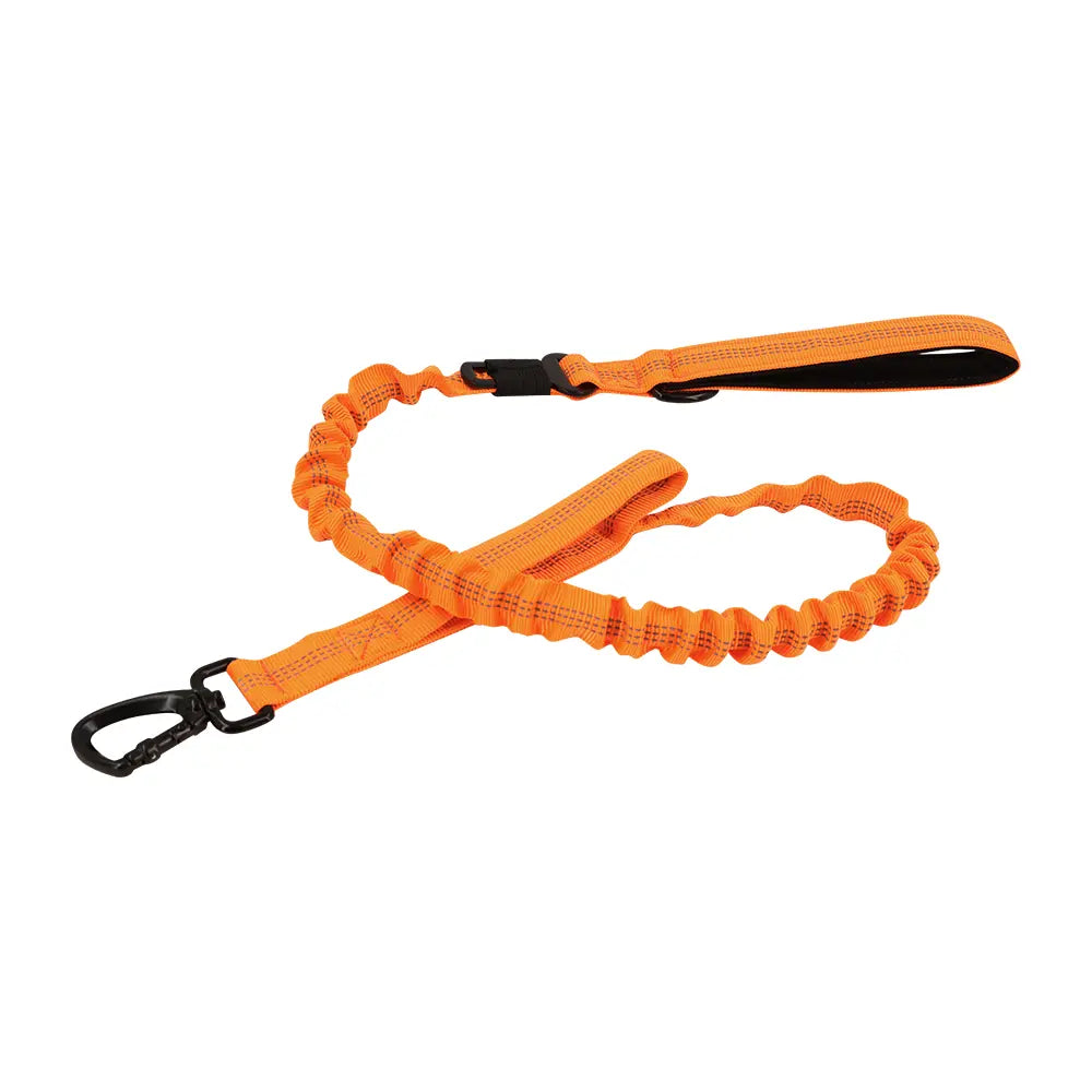Dog Leash Heavy-Duty Double-Handle Tactical Bungee Leash with Padded Handles, Seatbelt Attachment, & Reinforced Swivel Clip, Pet Leash for Small Medium Large Dogs and Cats Outdoor Dog Accessories #Backtoschool