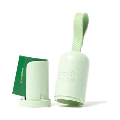 Earth Rated | Dog Poop Bag Holder, Durable and Guaranteed Leakproof, Unscented, Dispenser with Starter Roll