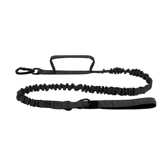Dog Leash Heavy-Duty Double-Handle Tactical Bungee Leash with Padded Handles, Seatbelt Attachment, & Reinforced Swivel Clip, Pet Leash for Small Medium Large Dogs and Cats Outdoor Dog Accessories #Backtoschool